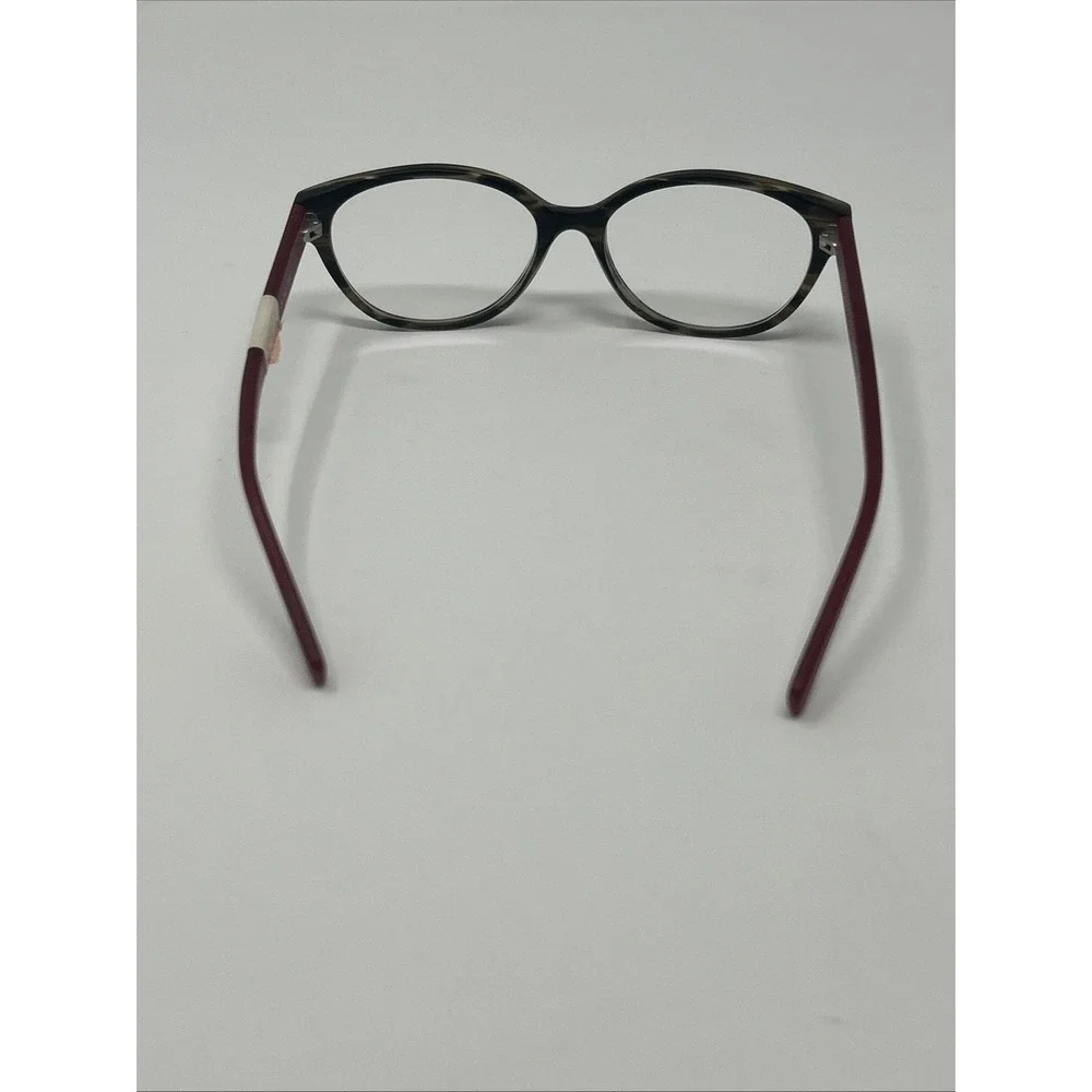 NWT Norman Childs SCHENLEY Eyeglasses 52-16-140 MBMR Adult Red Frames